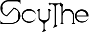 Scythe Font