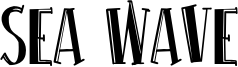 Sea Wave Font