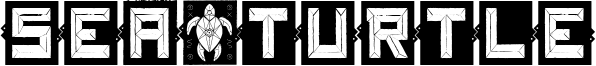 Sea&Turtle Font