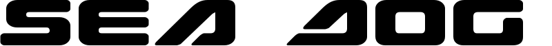 Sea Dog 2001 Font