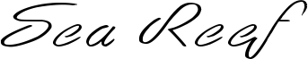 Sea Reef Font