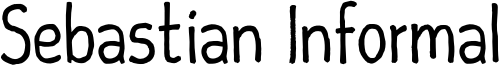 Sebastian Informal Font