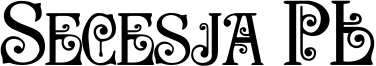 Secesja PL Font
