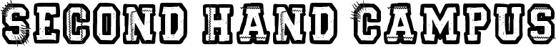 Second Hand Campus Font
