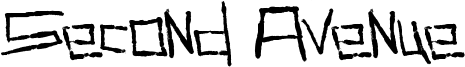 Second Avenue Font