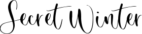 Secret Winter Font