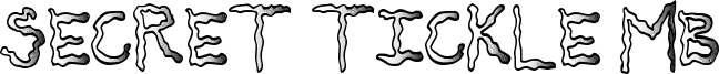 Secret Tickle MB Font