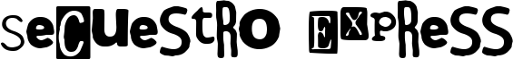 Secuestro Express Font
