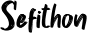 Sefithon Font
