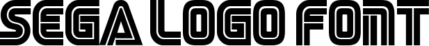 Sega Logo Font Font