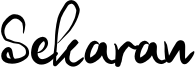 Sekaran Font