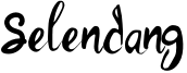 Selendang Font