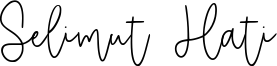 Selimut Hati Font
