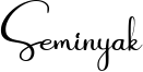 Seminyak Font