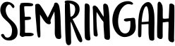 Semringah Font