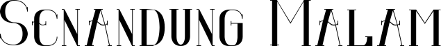 SenandungMalamBold.ttf