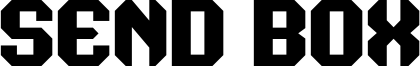 Send Box Font