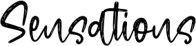 Sensations Font