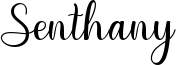 Senthany Font