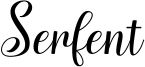 Serfent Font