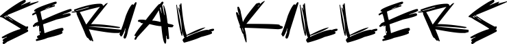 Serial Killers Font