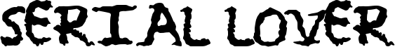 Serial Lover Font