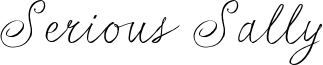 Serious Sally Font