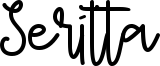 Seritta Font