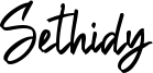 Sethidy Font