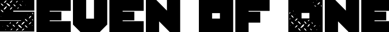 Seven of One Font