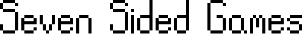 Seven Sided Games Font