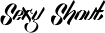 Sexy Shout Free Font.otf