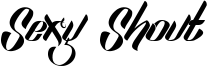 Sexy Shout Font