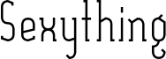 Sexything Font