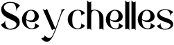 Seychelles Font