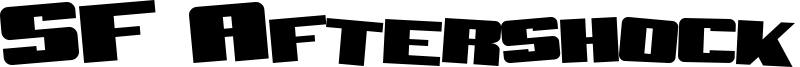 SF Aftershock Debris Solid.ttf