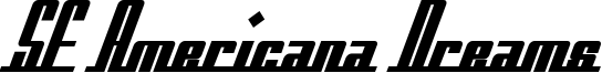 SF Americana Dreams Bold.ttf