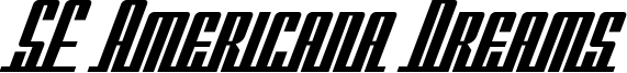 SF Americana Dreams SC Bold.ttf