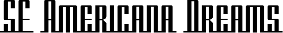 SF Americana Dreams SC Upright.ttf