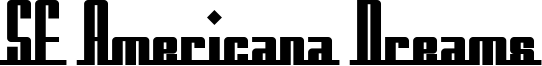 SF Americana Dreams Upright Bold.ttf
