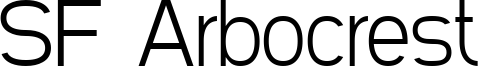 SF Arborcrest Light.ttf