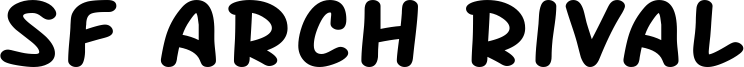 SF Arch Rival Extended Bold.ttf
