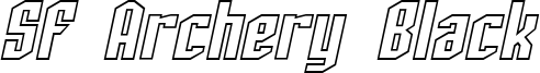 SF Archery Black Outline Oblique.ttf