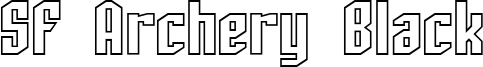 SF Archery Black Outline.ttf