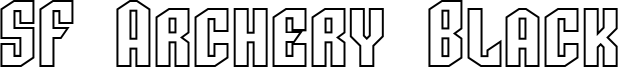 SF Archery Black SC Outline.ttf