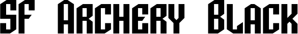 SF Archery Black SC.ttf