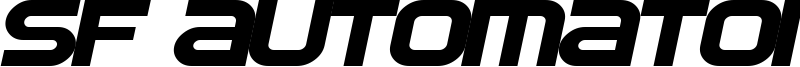 SF Automaton Extended Oblique.ttf