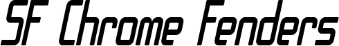 SF Chrome Fenders Condensed Oblique.ttf
