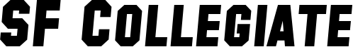 SF Collegiate Solid Bold Italic.ttf