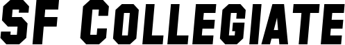 SF Collegiate Solid Italic.ttf
